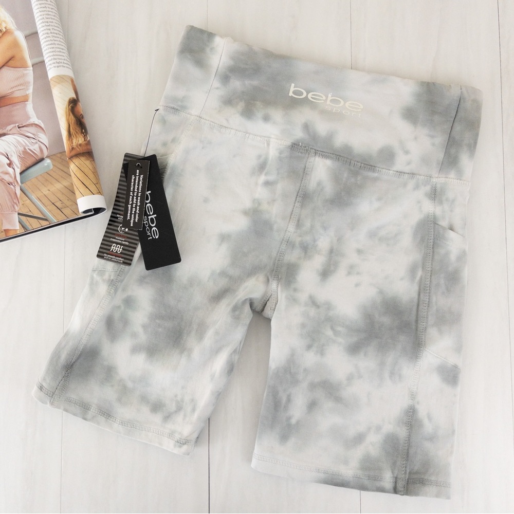 Bebe Sport • Tie Dye Bike Shorts - Picture 2 of 11